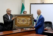 مراسم تكريم آقاي دكتر يونسيان و معارفه آقاي دكتر رضا اندام به عنوان  رئيس دانشكده تربيت بدني 
